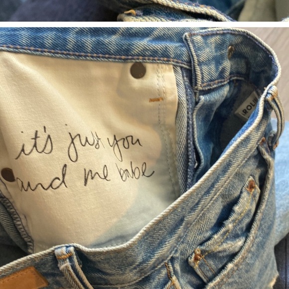 GRLFRND “Karolina” jeans in “a little more love” colour - Picture 5 of 5